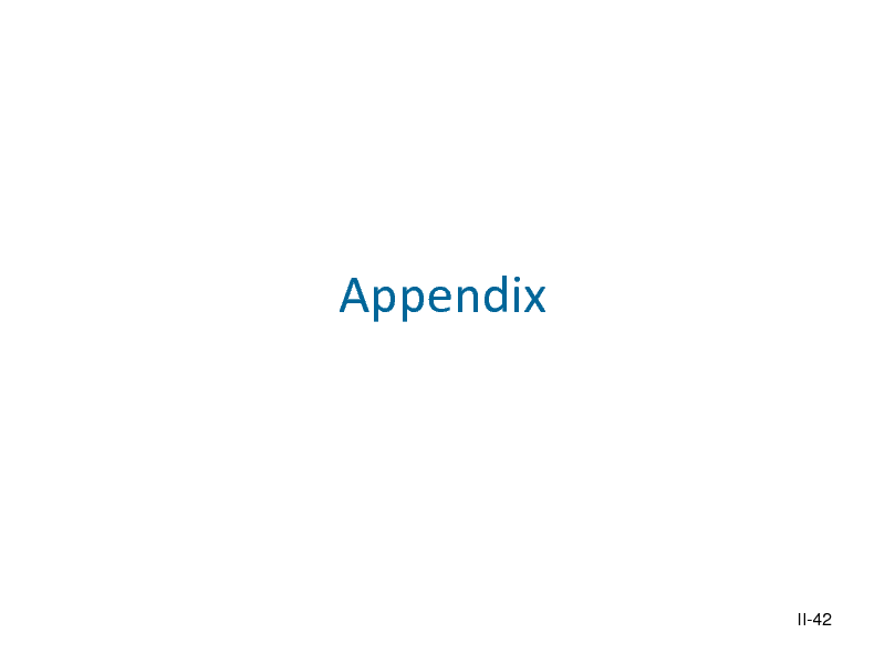 Slide: Appendix

II-42

