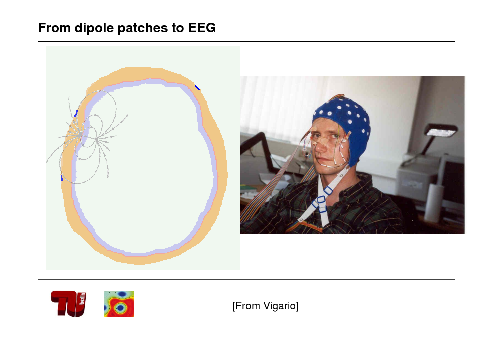 Slide: From dipole patches to EEG

[From Vigario]

