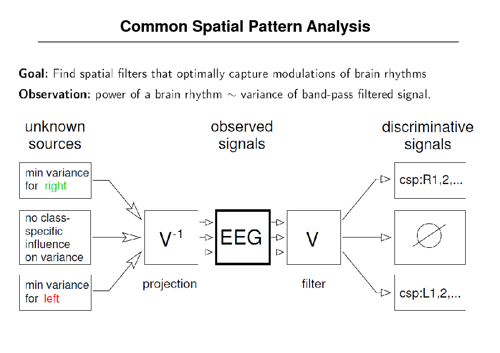 Slide: Common Spatial Pattern Analysis


