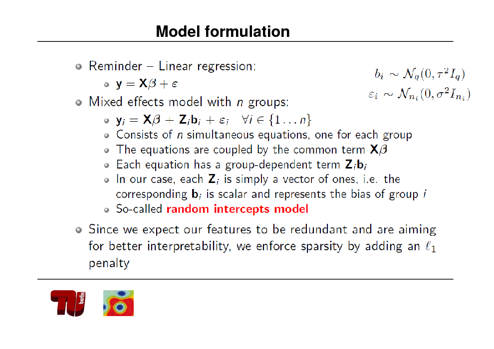 Slide: Model formulation

