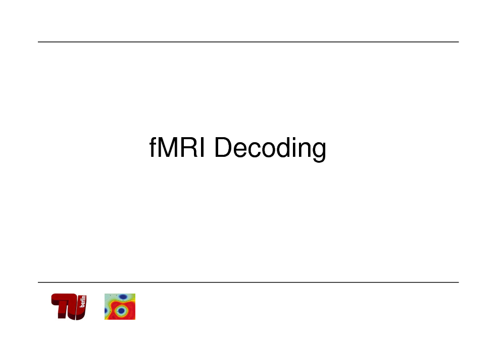 Slide: fMRI Decoding

