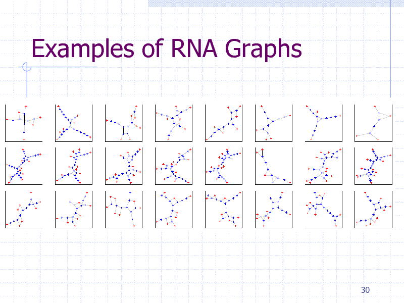 Slide: Examples of RNA Graphs

30

