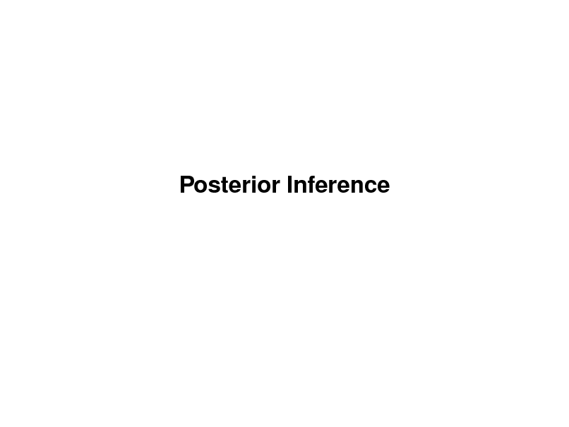 Slide: Posterior Inference

