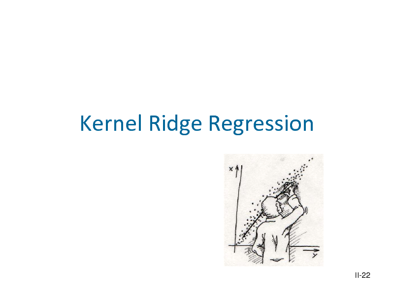 Slide: Kernel Ridge Regression

II-22

