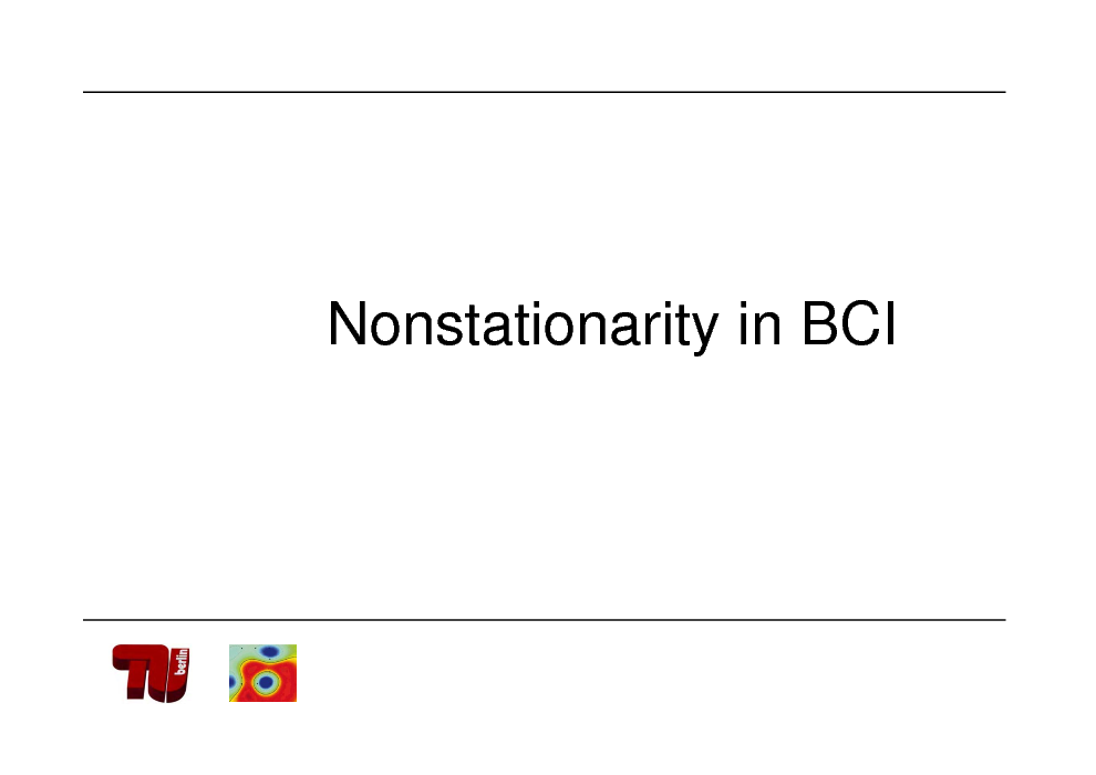 Slide: Nonstationarity in BCI

