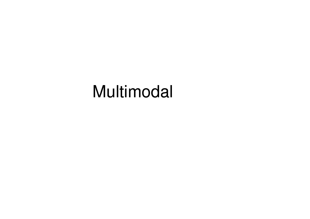 Slide: Multimodal

